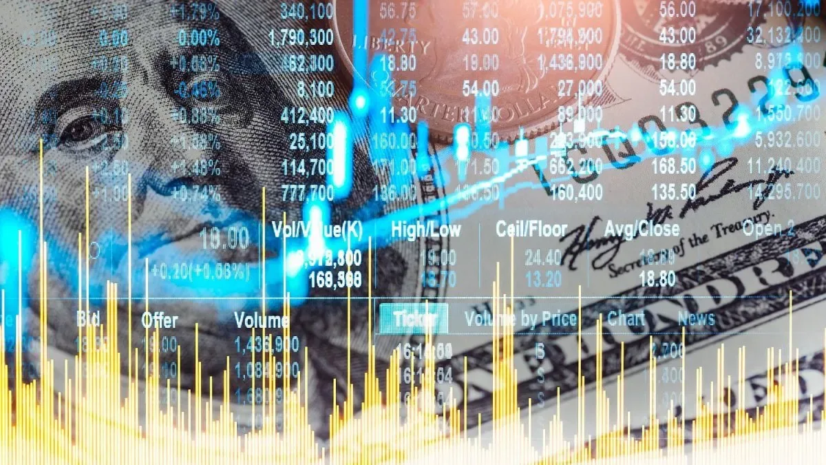 Cotizaciones del dólar blue, oficial, MEP y CCL en pantallas financieras argentinas
