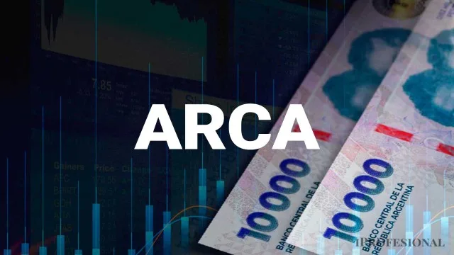 Pantalla de la plataforma ARCA de AFIP con opciones de saldos a favor y devoluciones